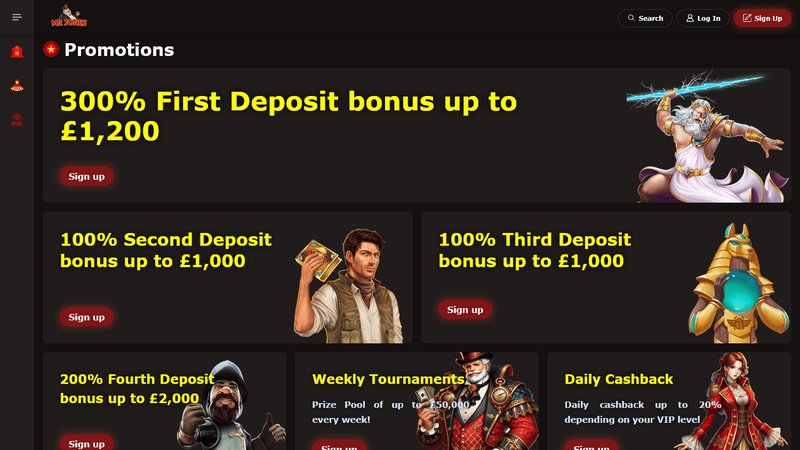 Unlock Exclusive Bonuses at Mr Jones Casino UK - Online Gaming Paradise in United Kingdom