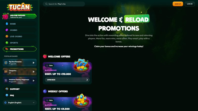 Explore tucan casino